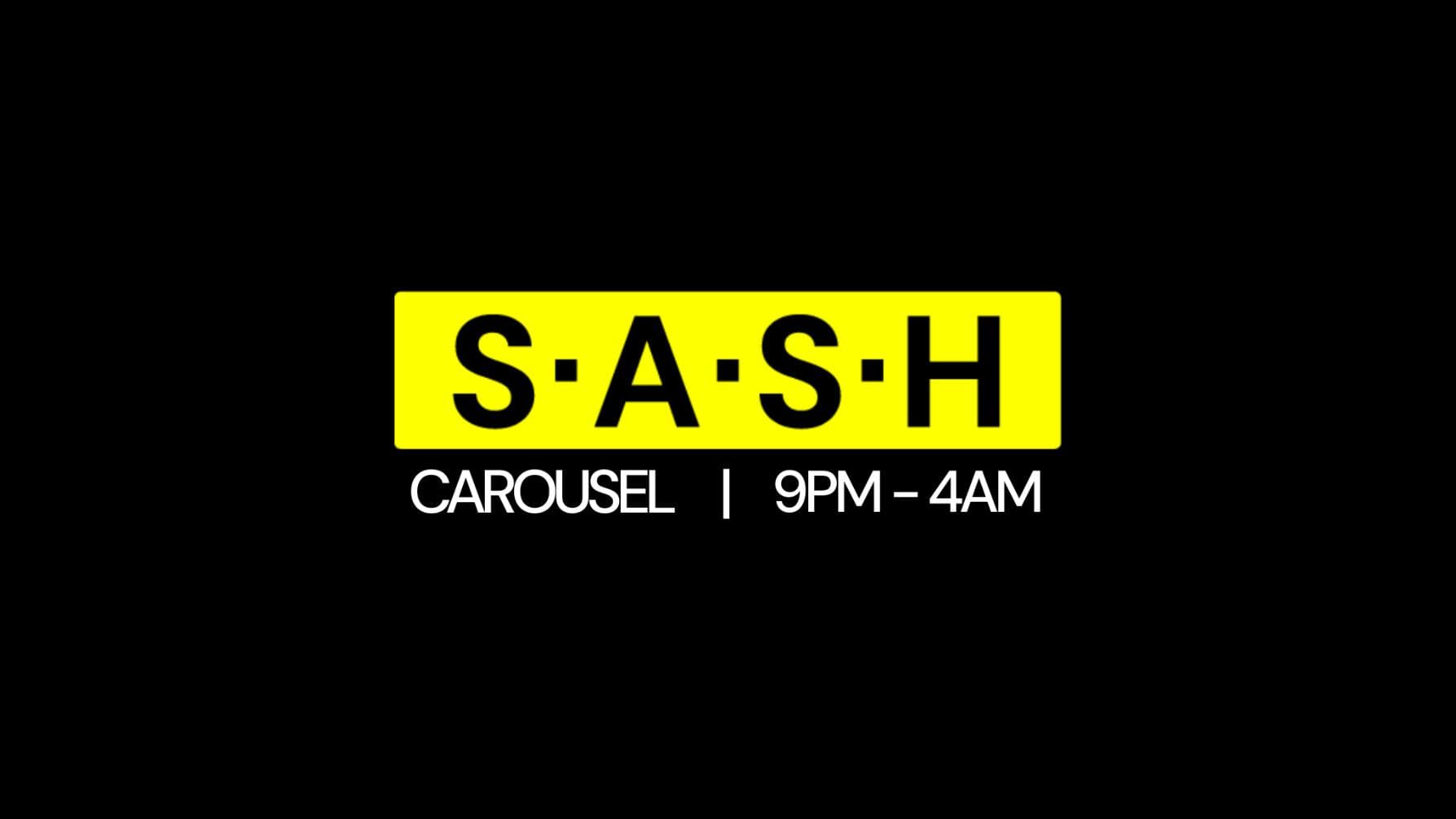 ★ S.A.S.H By Night ★ Sunday 1st June ★