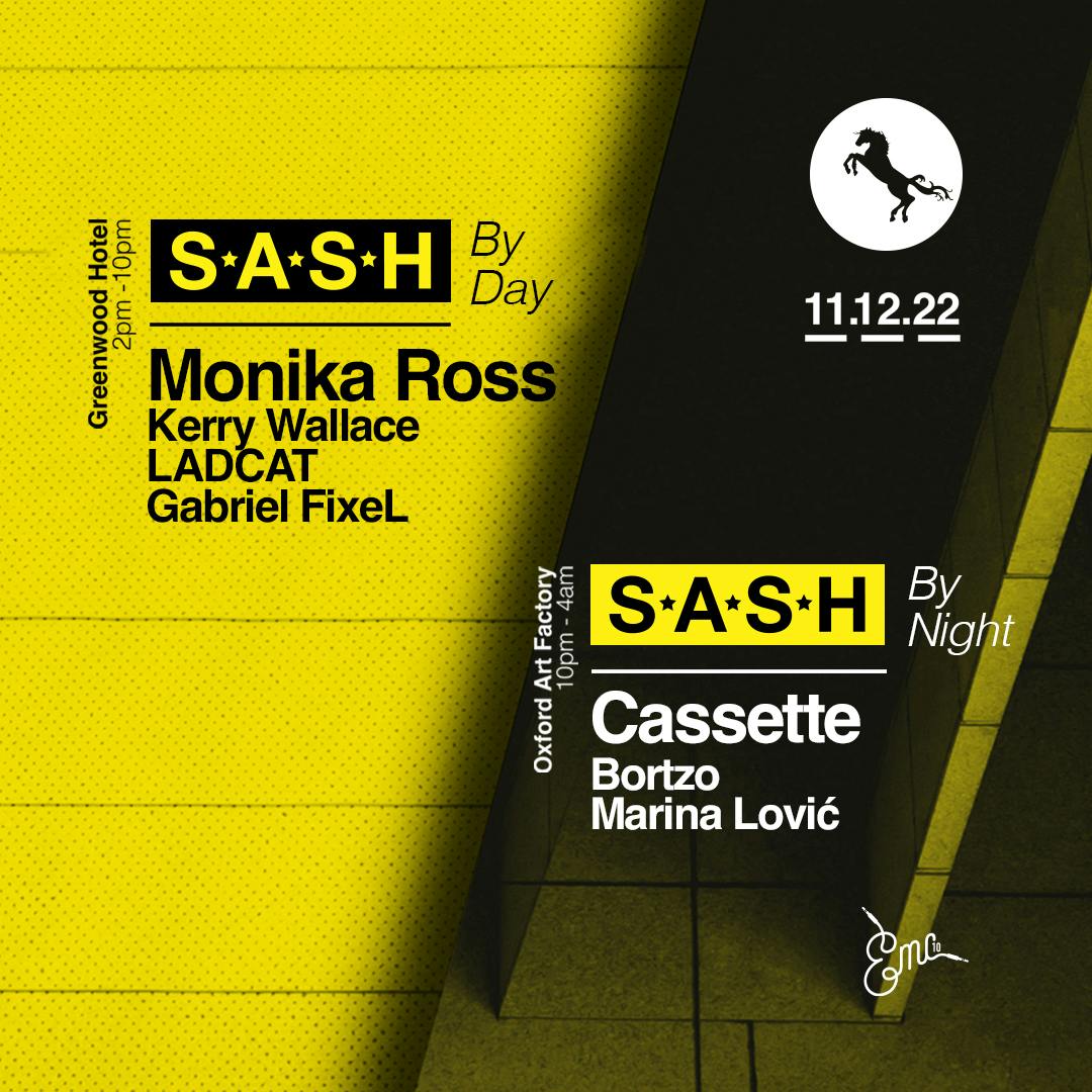 ★ S.A.S.H By Day & Night ★ Monika Ross ★ Cassette ★