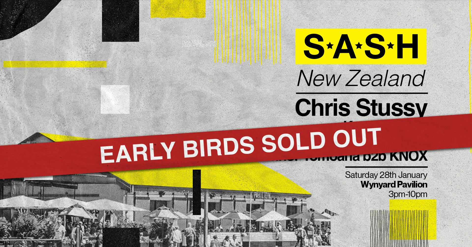 ★ S.A.S.H New Zealand ★ Launch Party ★ Chris Stussy ★ 28th January ★