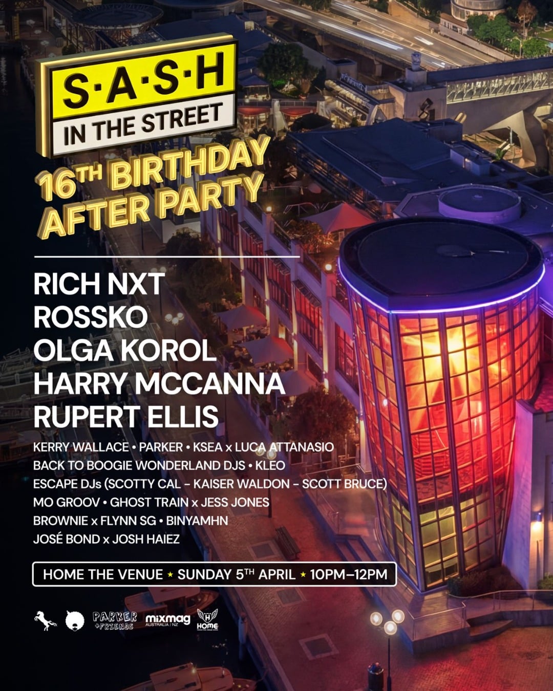 ★ S.A.S.H in the Street After Party ★ 16th Birthday ★ Easter Sunday 5th April ★