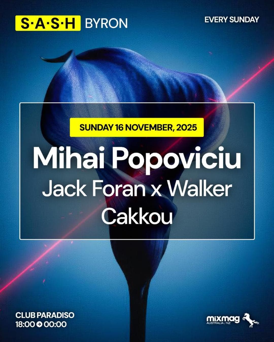 ★ S.A.S.H Byron ★ Mihai Popoviciu ★ Sunday 16th November ★