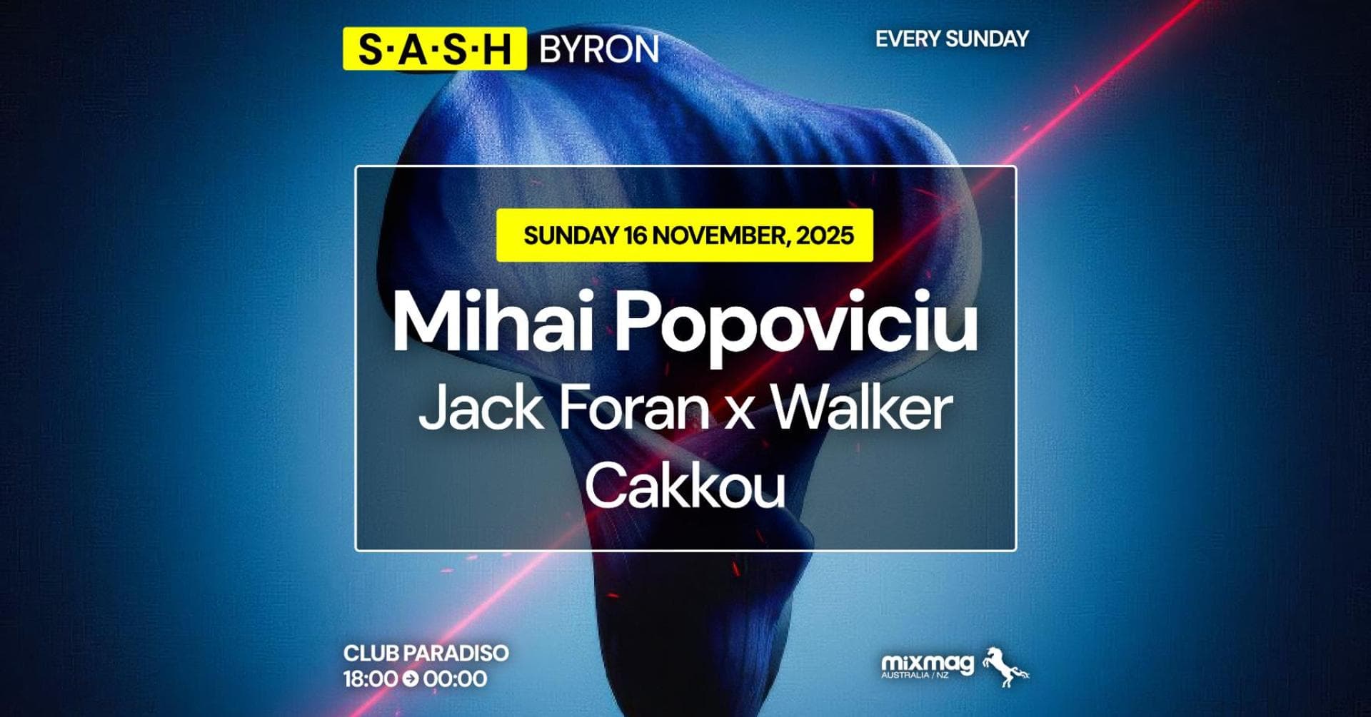 ★ S.A.S.H Byron ★ Mihai Popoviciu ★ Sunday 16th November ★