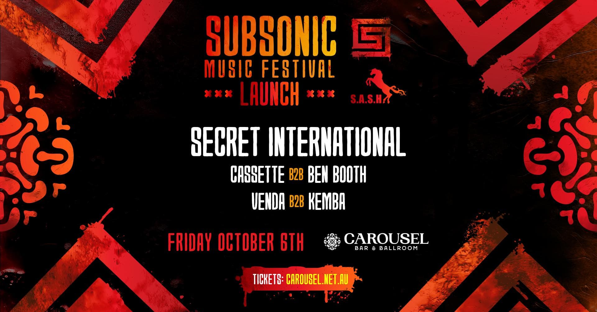 S.A.S.H x Subsonic Launch Party