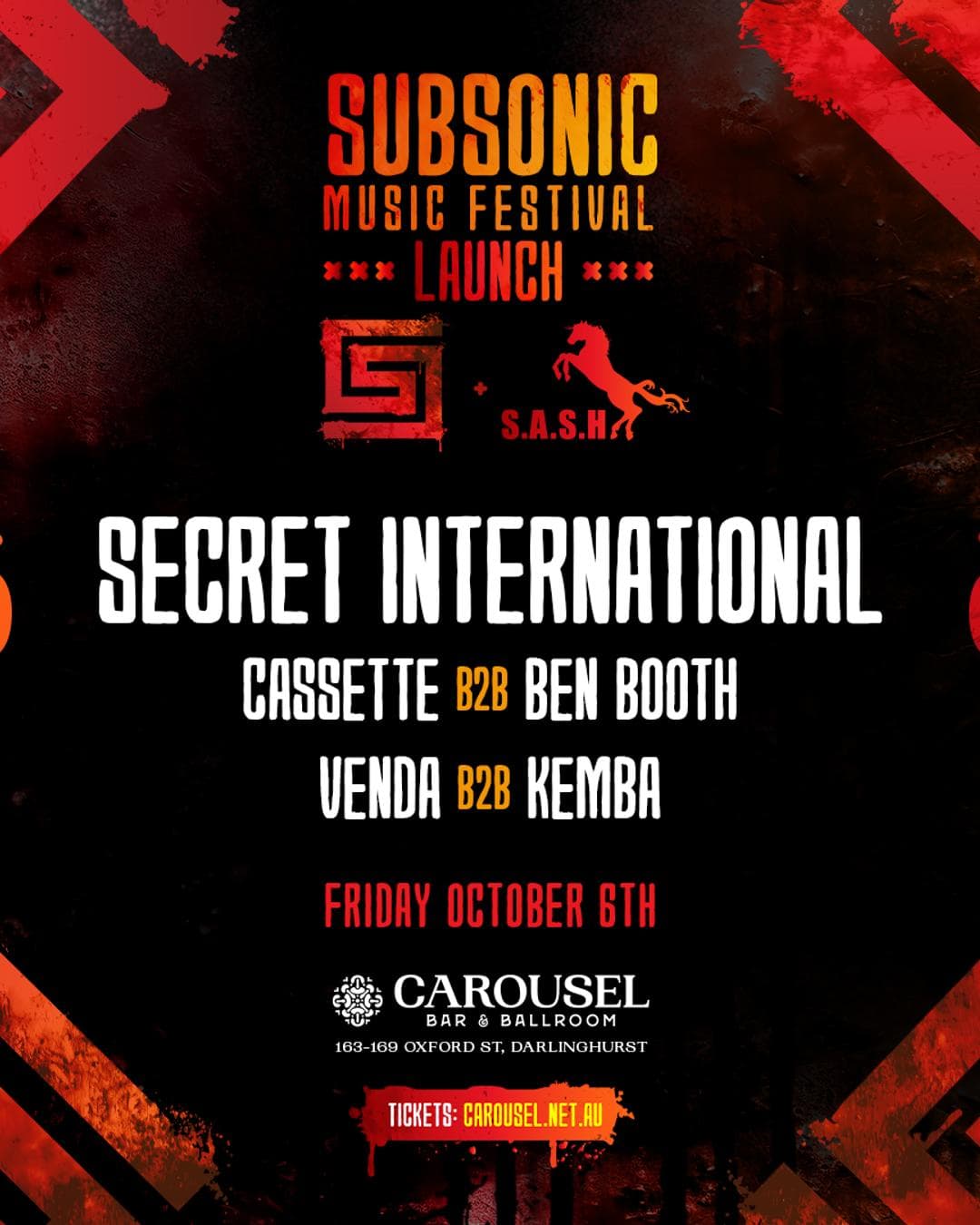 S.A.S.H x Subsonic Launch Party