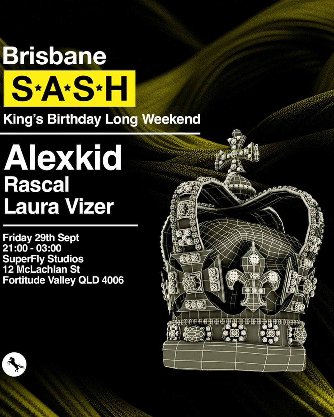 ★ S.A.S.H Brisbane ★ King's Birthday Long Weekend ★ 29th September ★