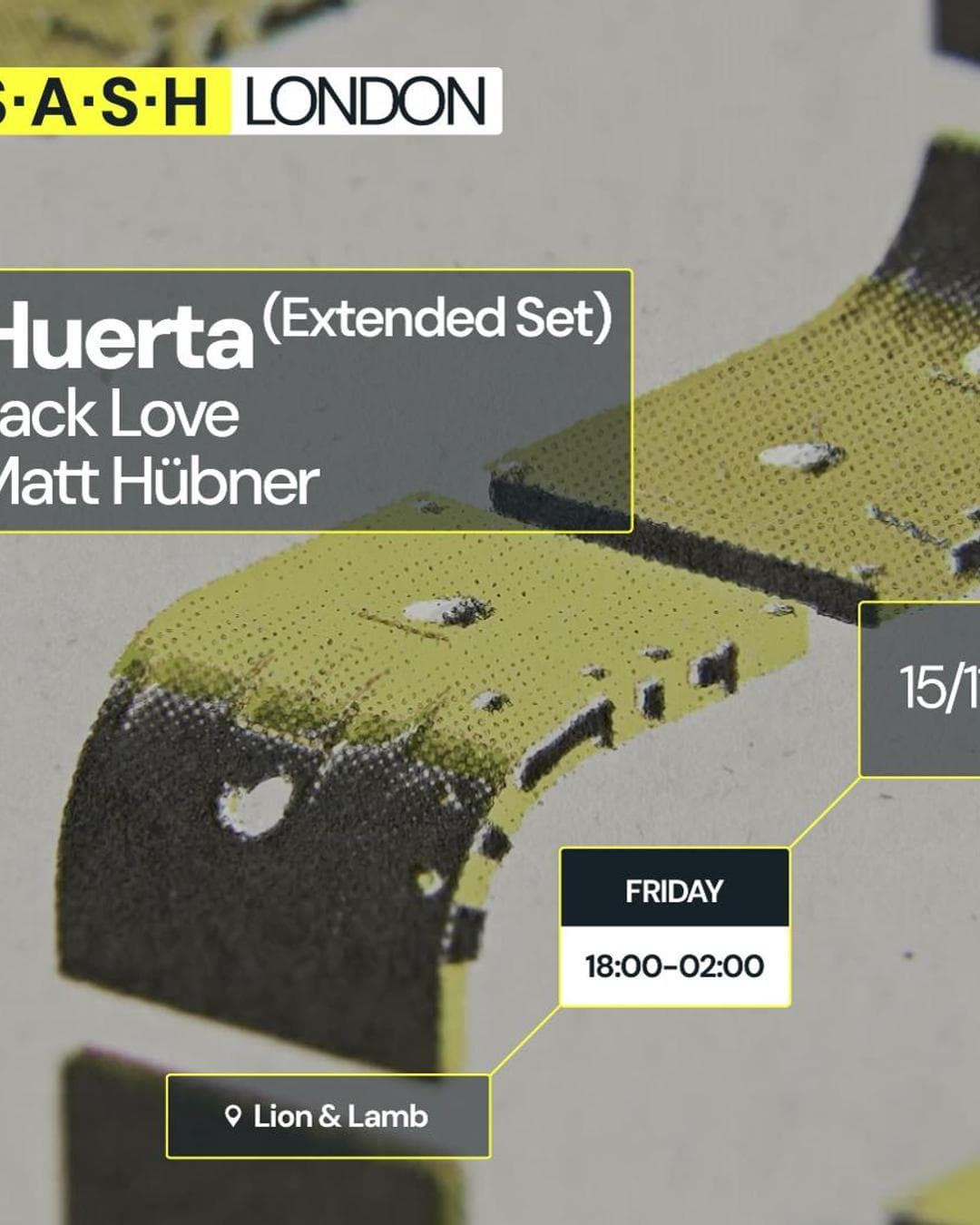 ★ S.A.S.H London ★ Lion & Lamb with Huerta ★