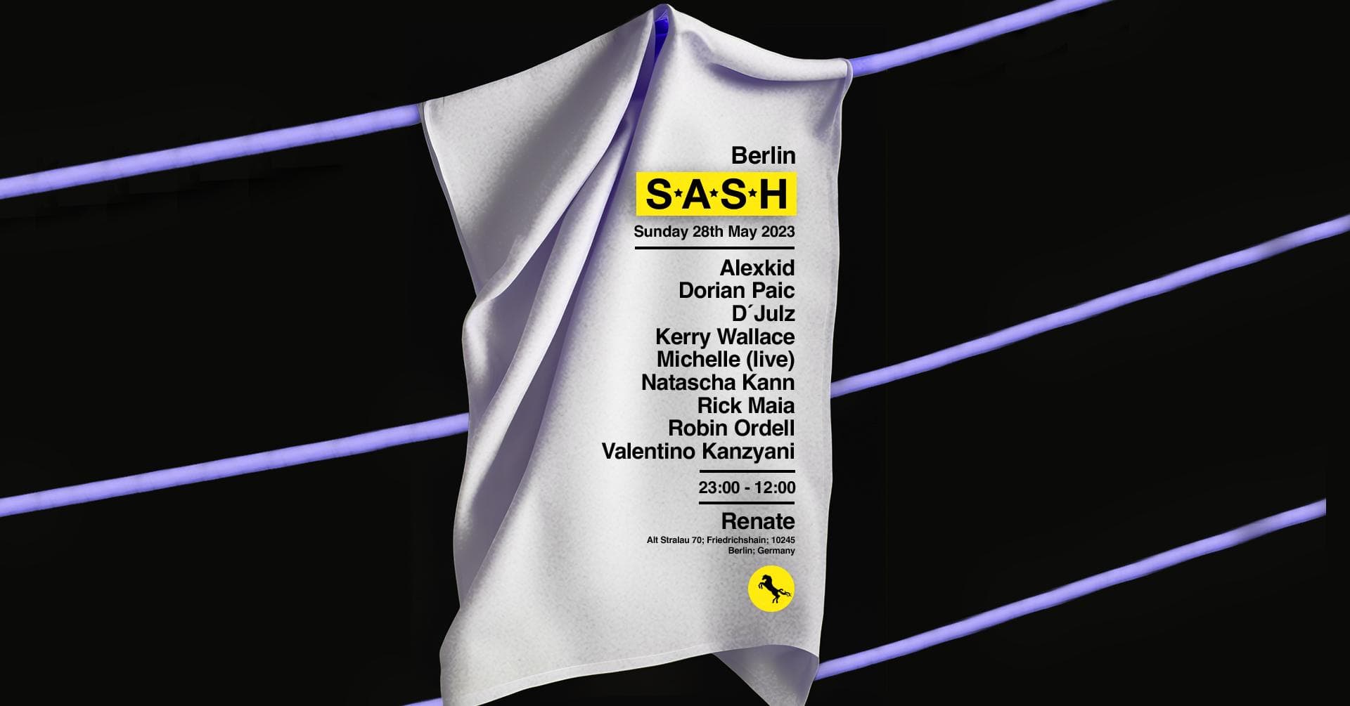 ★ S.A.S.H Berlin ★ Sunday 28th May ★ Renate ★