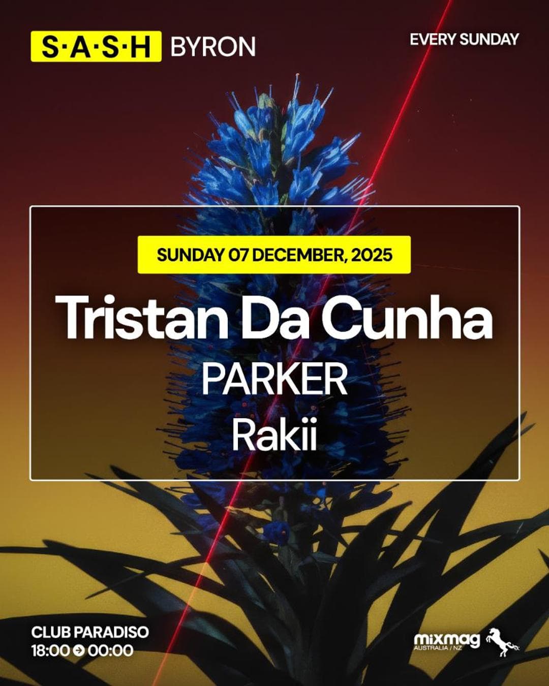 ★ S.A.S.H Byron ★ Tristan Da Cunha ★ Sunday 7th December