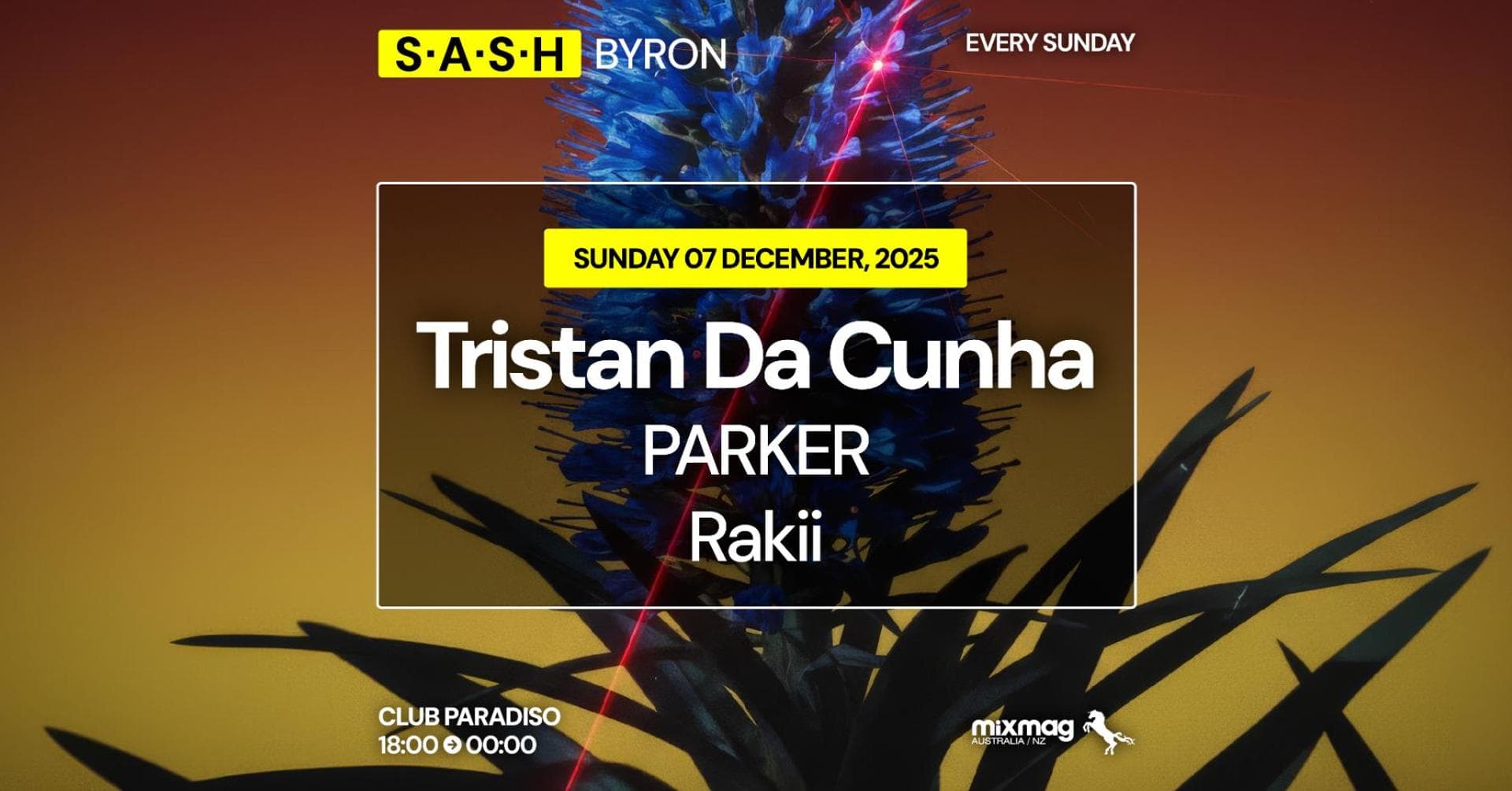 ★ S.A.S.H Byron ★ Tristan Da Cunha ★ Sunday 7th December