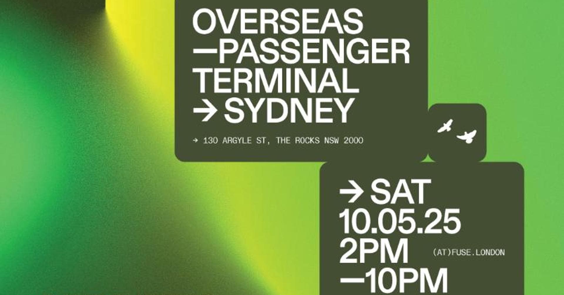★ S.A.S.H Sydney pres. FUSE ★ Saturday May 10th ★
