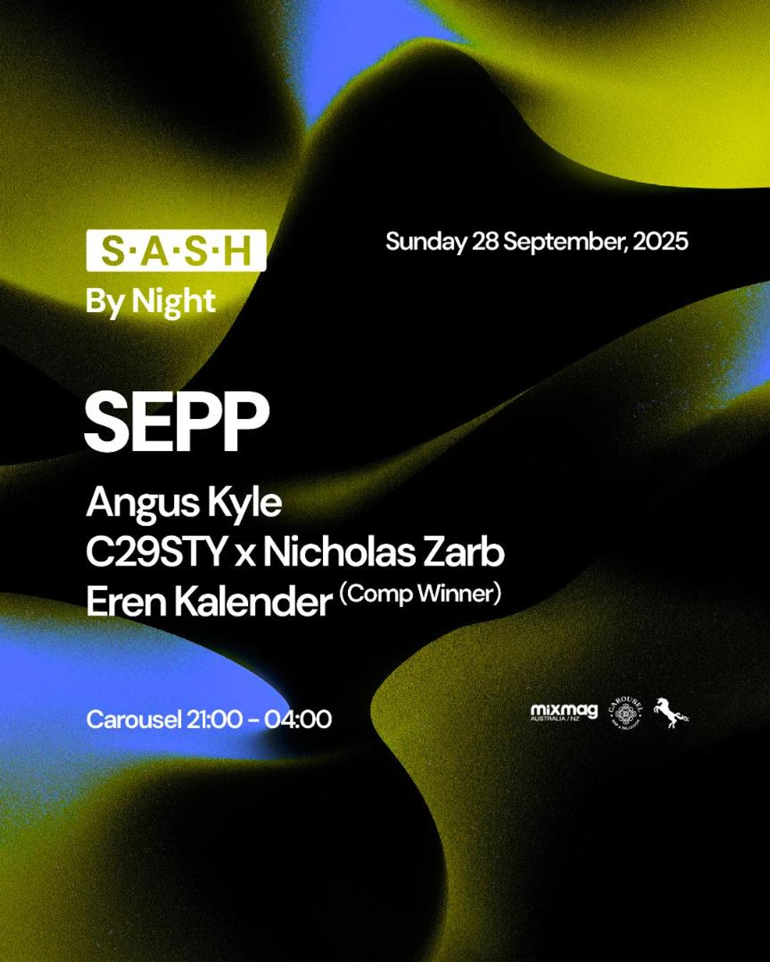 ★ S.A.S.H By Night ★ SEPP ★ Sunday 28th September ★