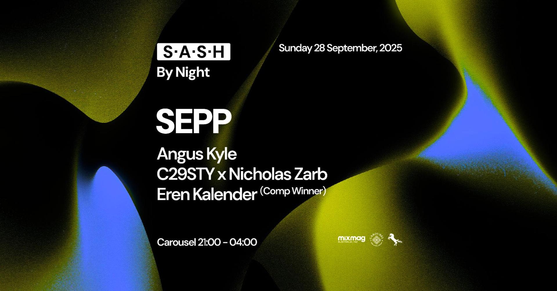 ★ S.A.S.H By Night ★ SEPP ★ Sunday 28th September ★