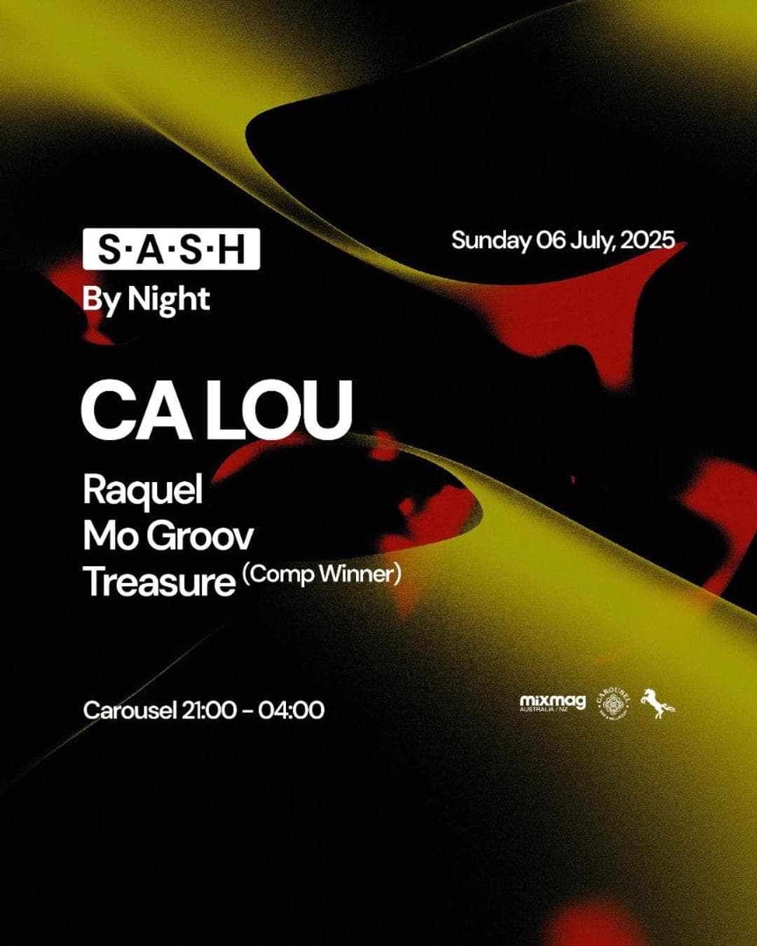 ★ S.A.S.H By Night ★ CA LOU ★ Sunday 6th July ★