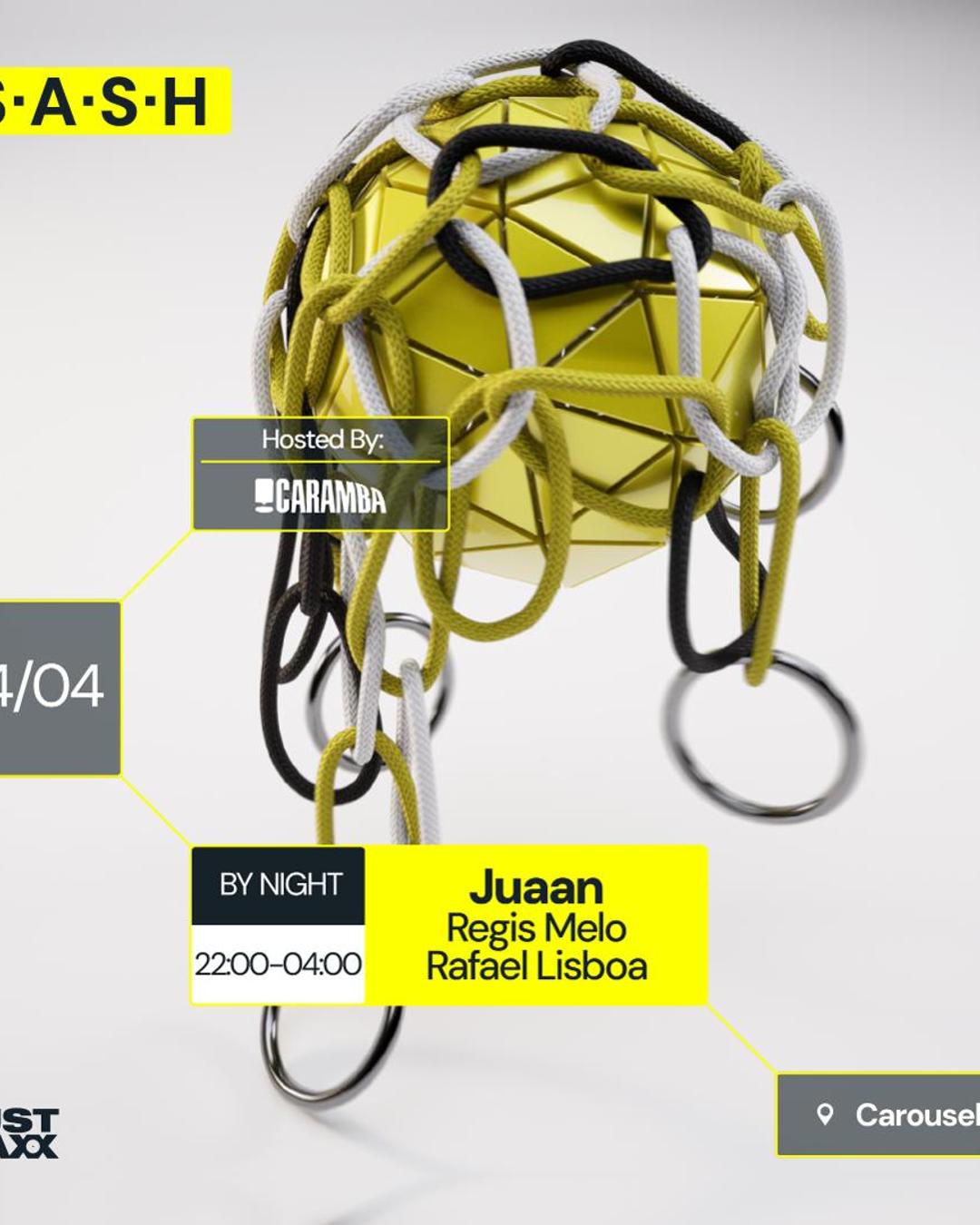 ★ S.A.S.H By Night ★ Caramba Club ★ Sunday April 14th ★