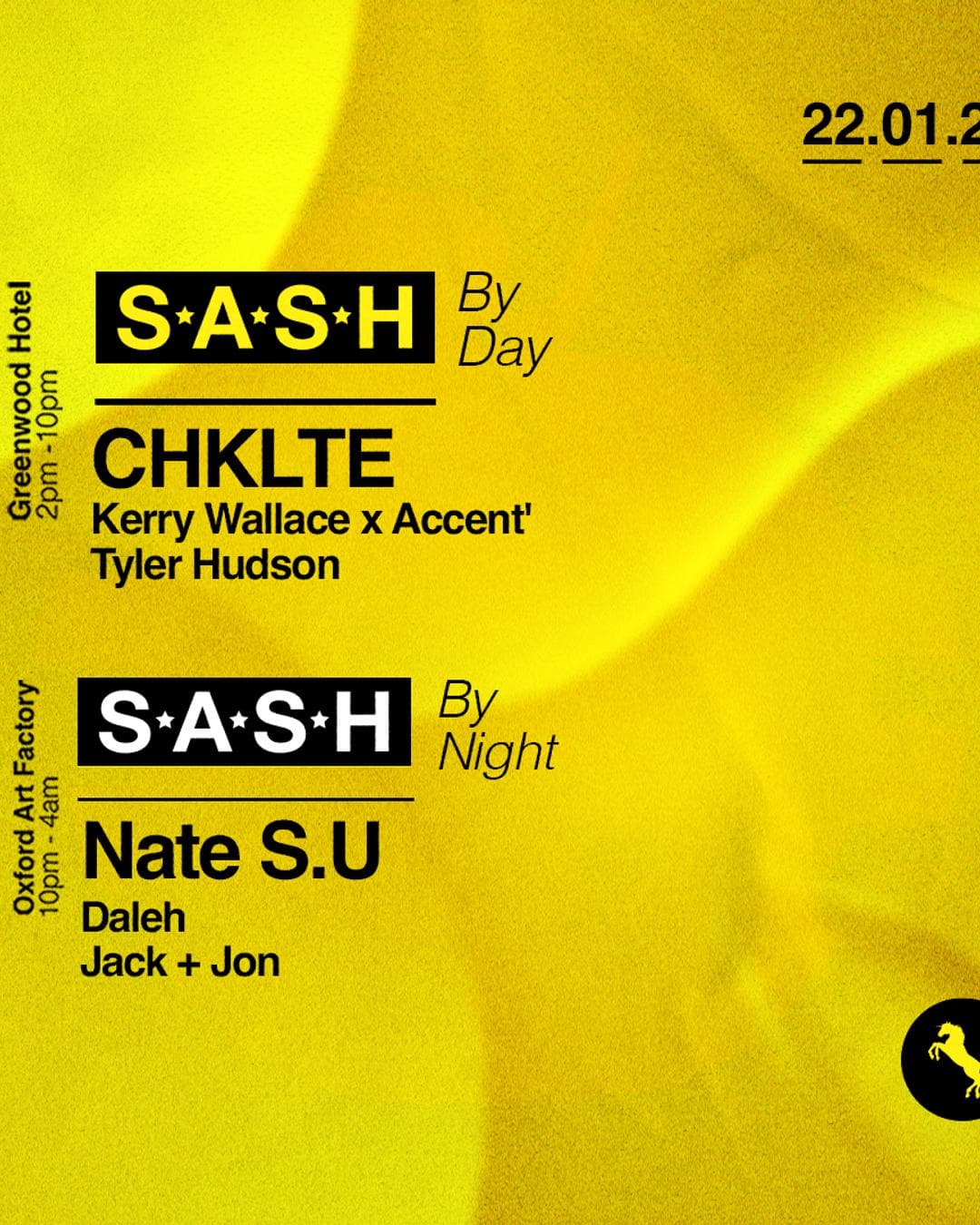 ★ S*A*S*H by Day & Night ★ CHKLTE ★ Nate S.U ★