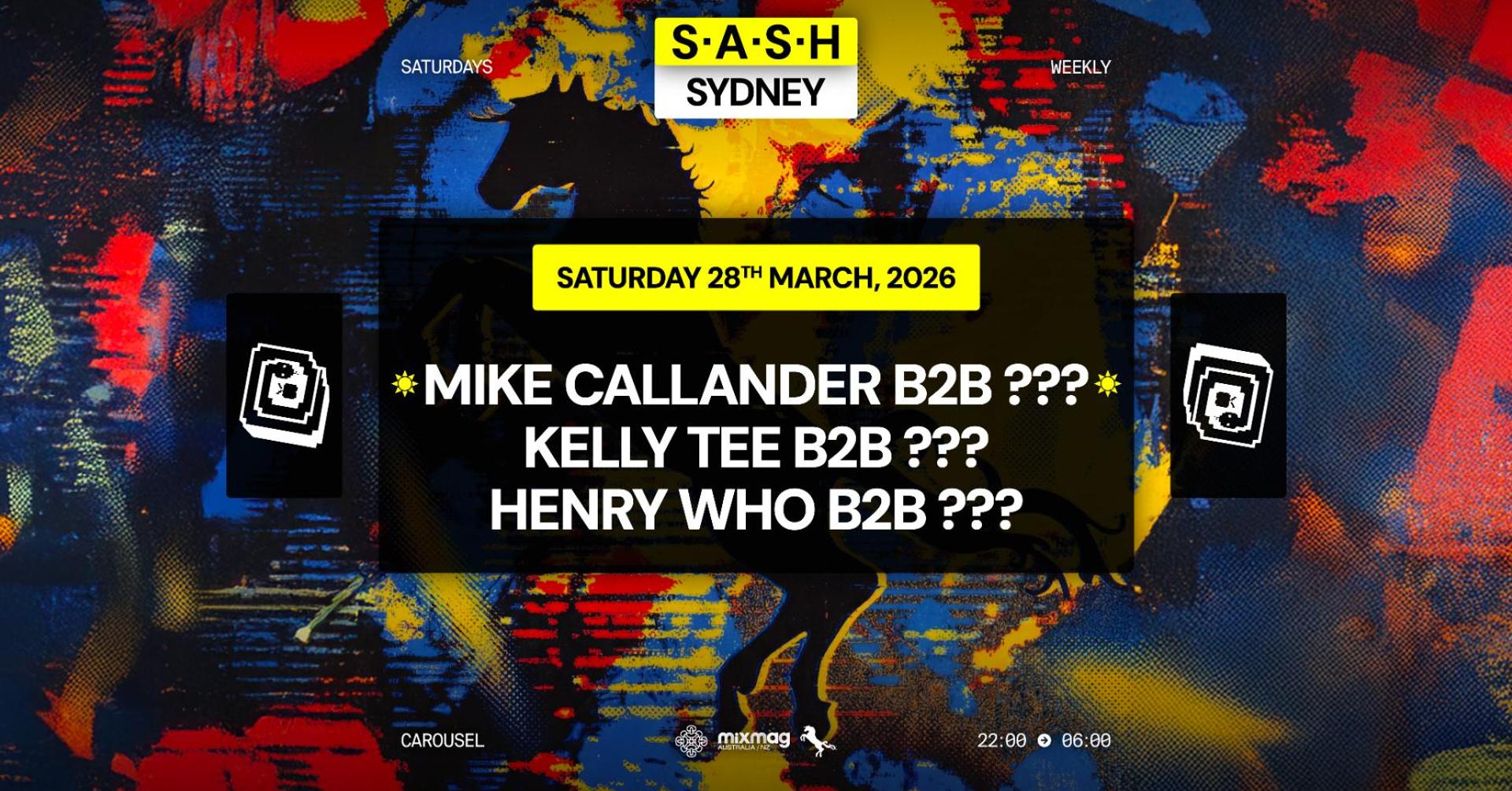 ★ S.A.S.H Sydney x Revolver ★ Saturday 28th March ★ TICKETS AVAILABLE AT THE DOOR ★
