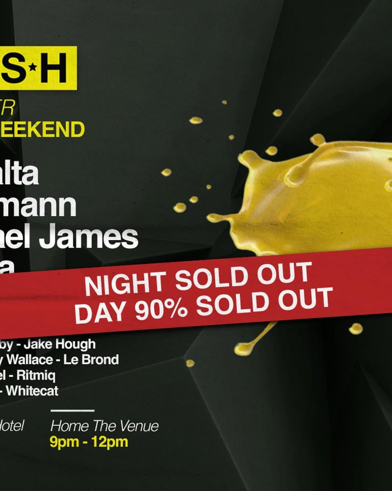 S.A.S.H October Long Weekend 2022 DeWalta Voigtmann Michael James Huerta