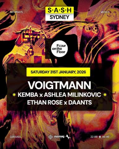S.A.S.H Sydney Voigtmann Saturday 31st January