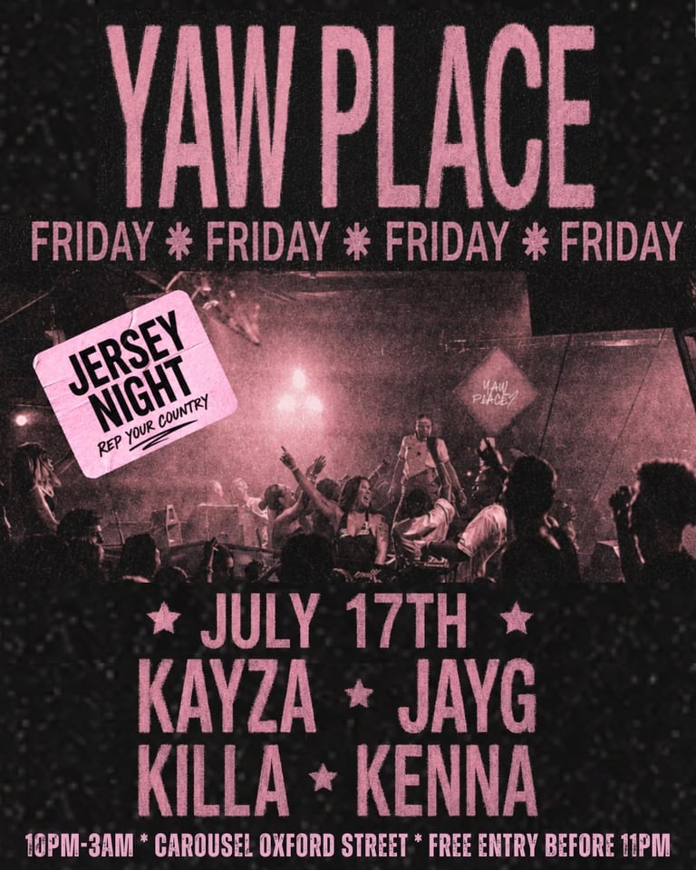 Edit the uploaded event flyer into a square Instagram feed post (1080×1080). Keep all original text, colors, fonts, and distressed texture exactly the same. Scale and reposition the artwork so it (4)