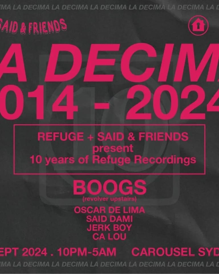 Refuge + Said & Friends // 10 Years of Refuge Recordings ft. BOOGS