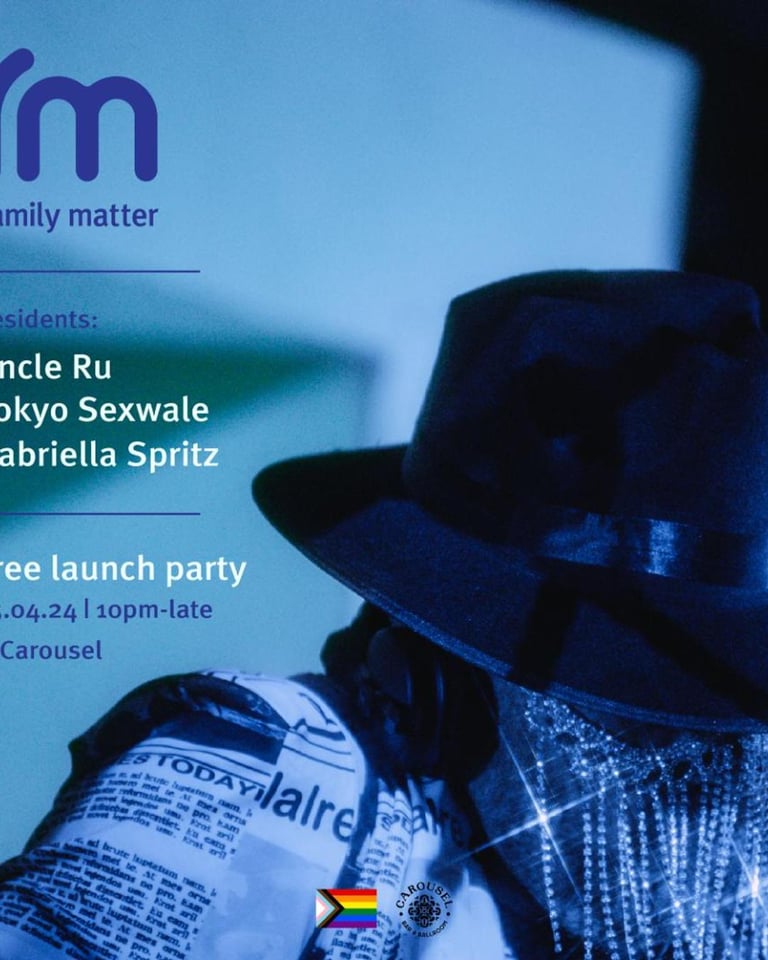 **free** family matter launch party Fri Apr 5th feat. Uncle Ru, Gabriella Spritz & Tokyo Sexwale