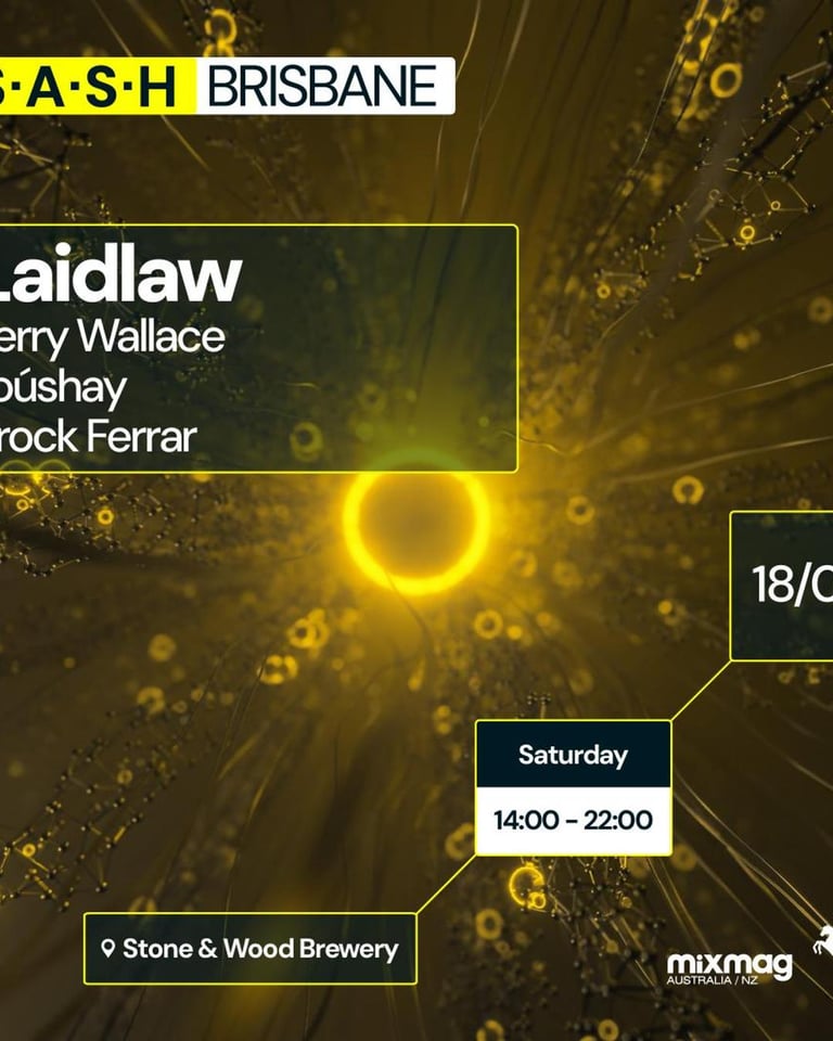S.A.S.H Brisbane Laidlaw Stone & Wood Brewery Saturday January 18th